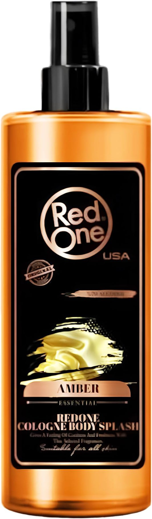 Red One Cologne Body Splash Amber 400ml
