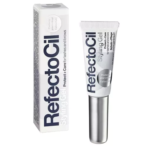 9ml white and silver tube of RefectoCil Eyebrow Styling Gel.