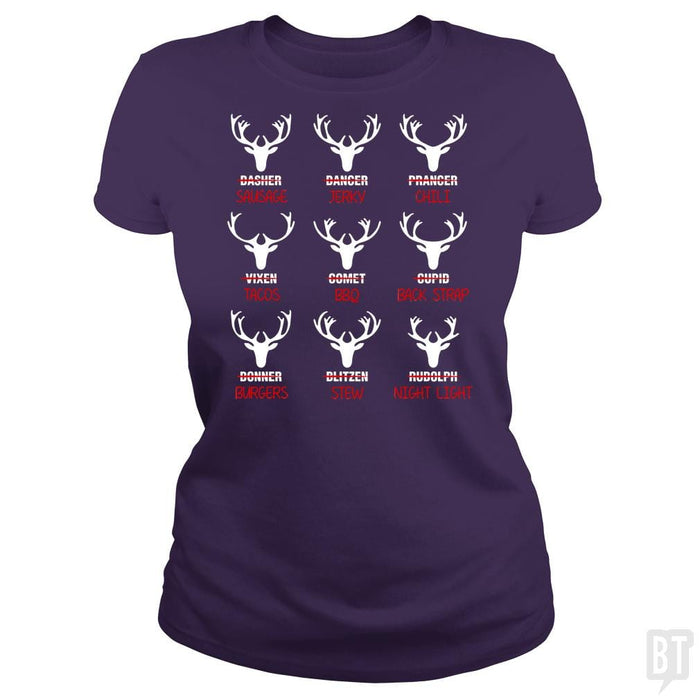 Classic Ladies Tee / Purple / S