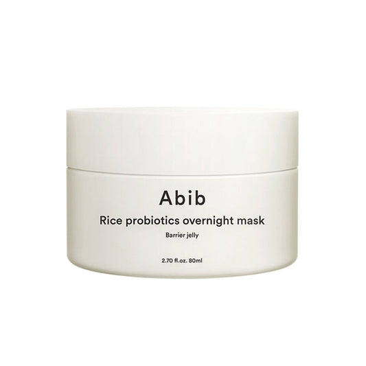 Abib Rice Probiotics Overnight Mask Barrier Jelly Nudie Glow Australia