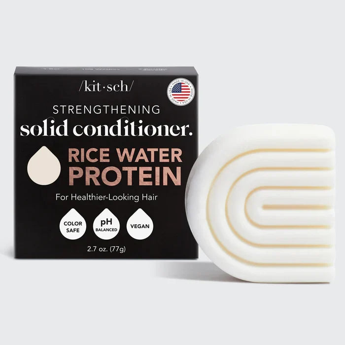 Rice Water Strengthening Solid Conditioner - Molly + Kate