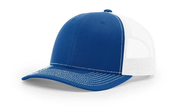 RICHARDSON - 112 - ROYAL W/ WHITE MESH