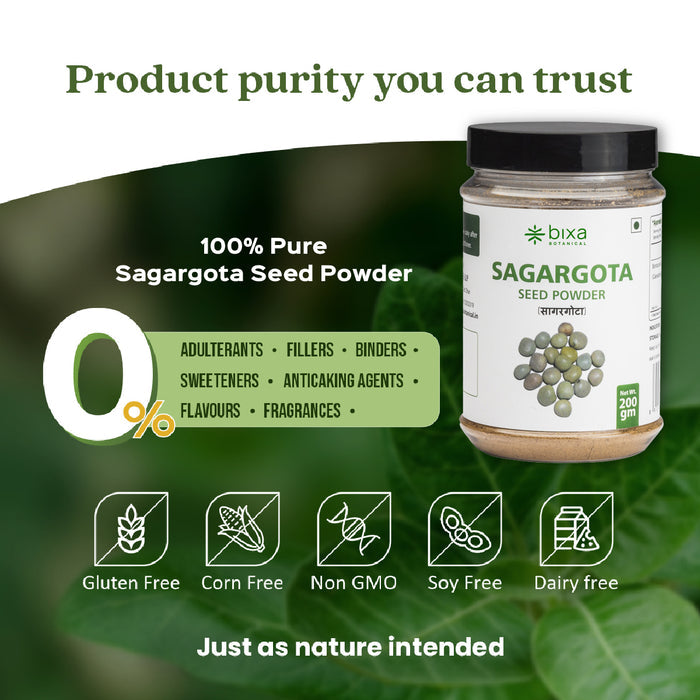 Sagargota Seed Powder ( Caesalpinia Bonducella )