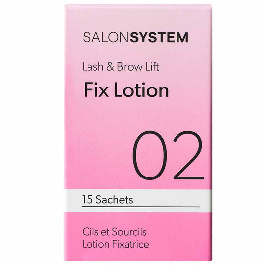 Salon System Lash and Brow Lift Fix Lotion 02 15 Sachets