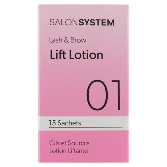 Salon System Lash and Brow Lift Lotion 01 15 Sachets