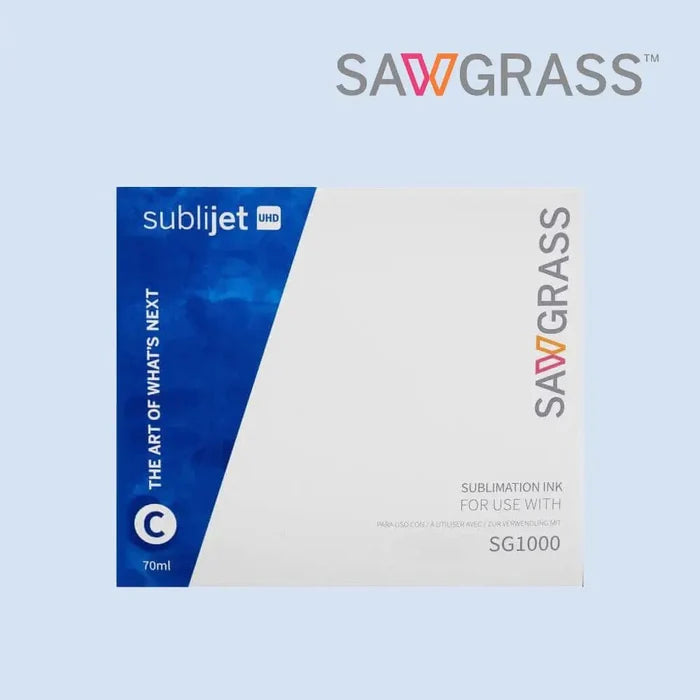 Sawgrass Sublimation 70ml Ink for SG1000 – Cyan SubliJet - UHD