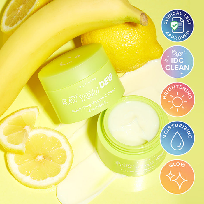 Say You Dew Moisturizing Vitamin C Cream - Korean-Skincare