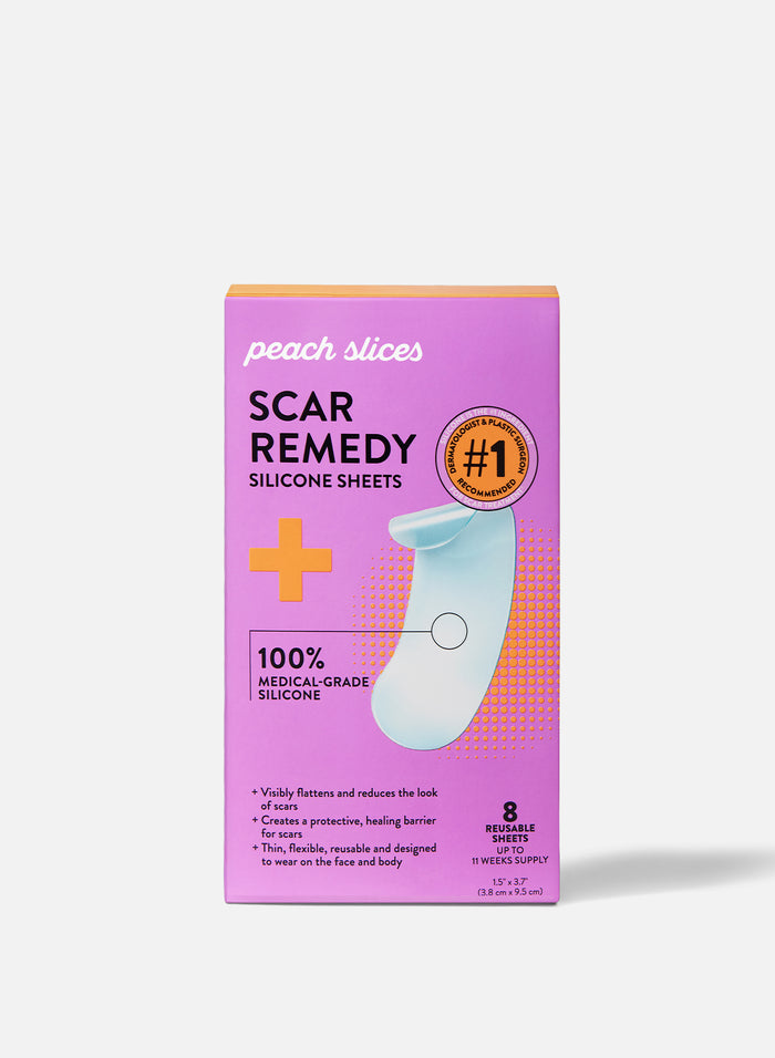 Peach Slices Scar Remedy Silicone Sheets Product