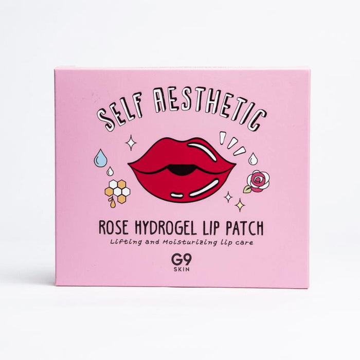 G9SKIN Self Aesthetic Rose Hydrogel Lip Patch - Korean-Skincare