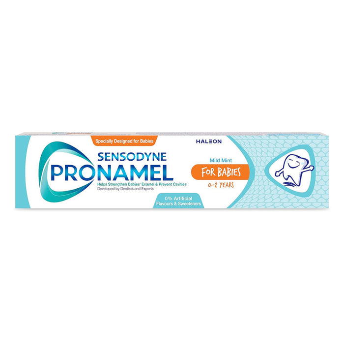 Sensodyne Pronamel Babies Mild Mint Toothpaste (0-2 Years) - 50ml, Toothpaste