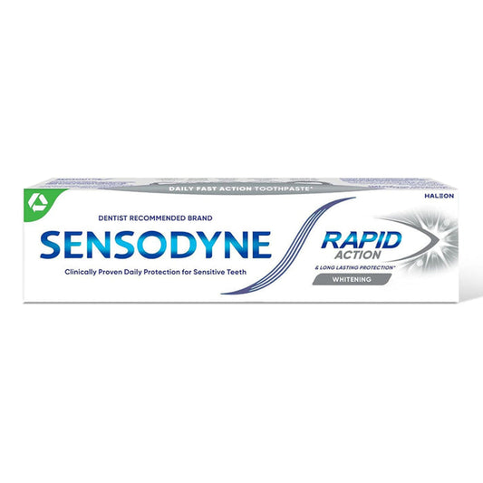 Sensodyne Rapid Action Whitening Toothpaste - 75ml, Toothpaste