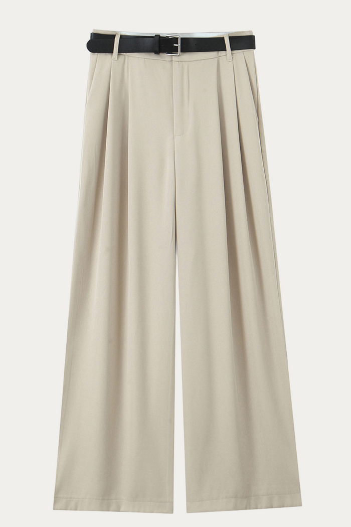 Sharon Brown Striped Pants