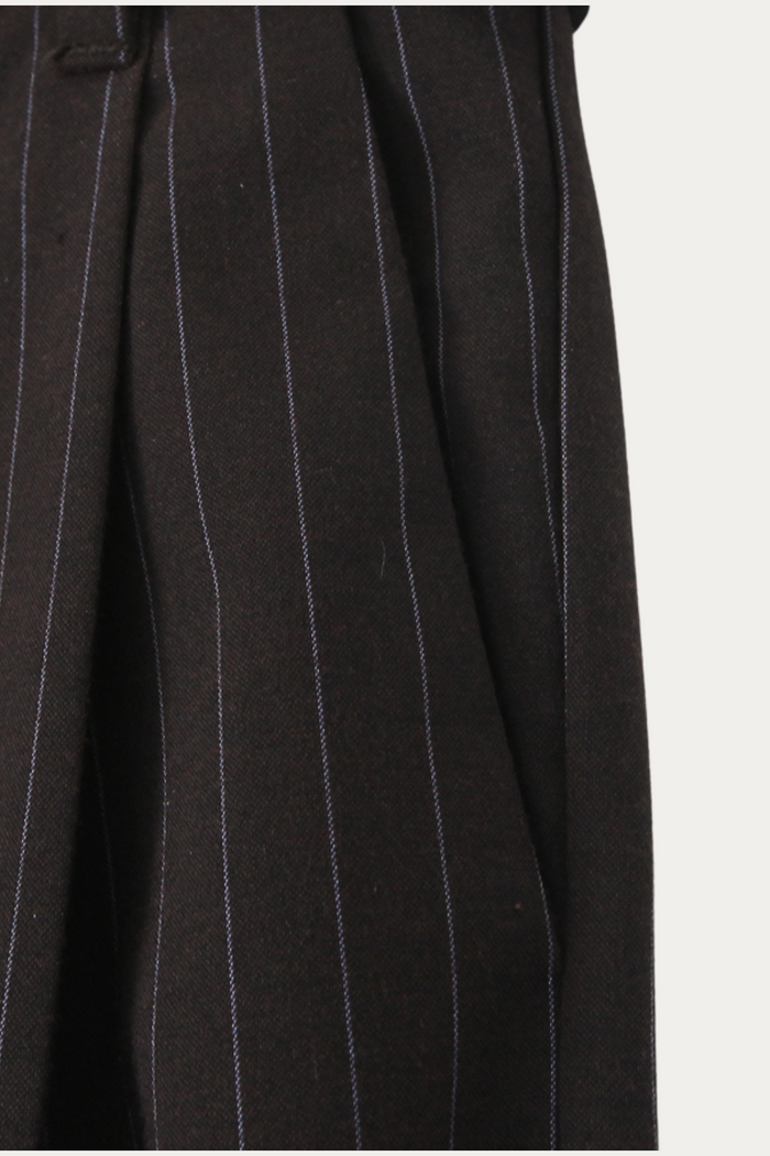 Sharon Brown Striped Pants