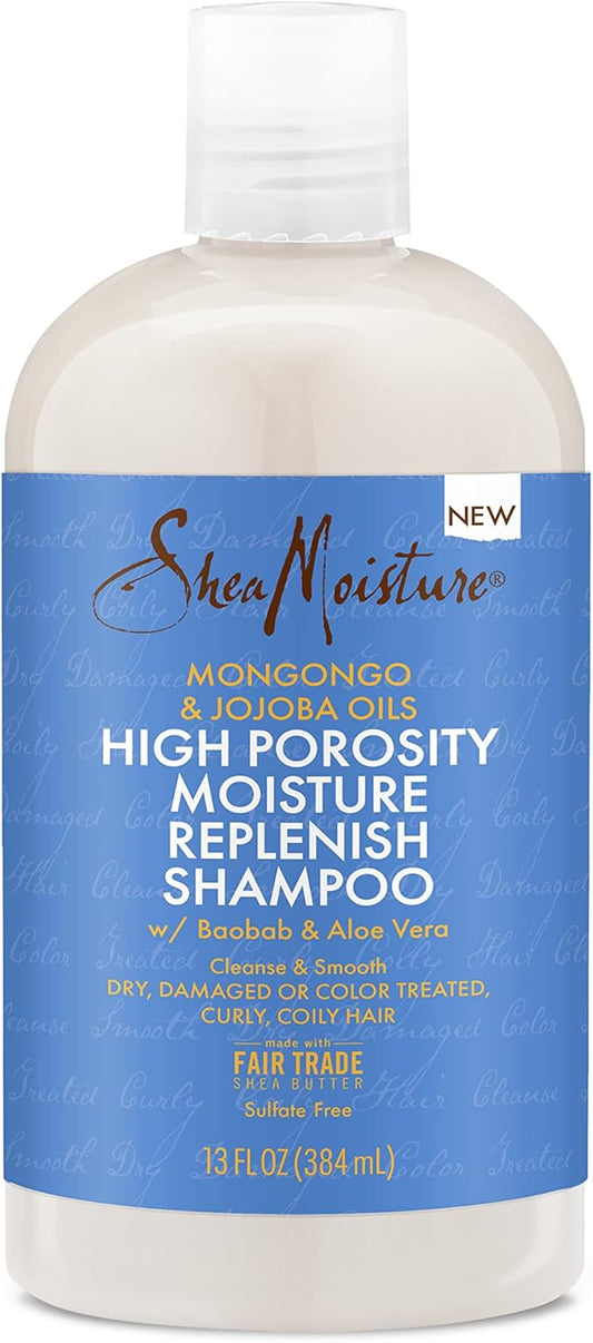 Shea Moisture High Porosity Moisture Replenish Shampoo 13oz