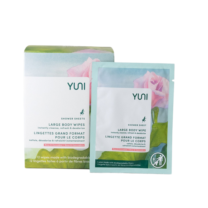 Shower Sheets - Rose Cucumber
