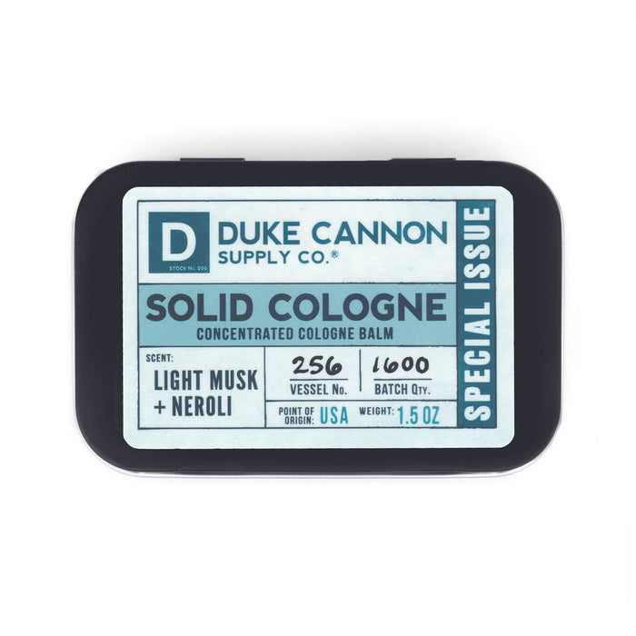 Solid Cologne - Light Musk & Neroli (Special Issue) - Boyd's Madison Avenue