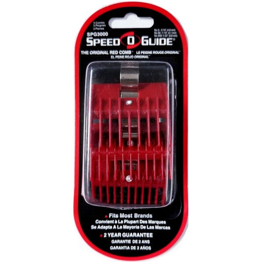 Speed-O-Guide Clipper Comb Attachments ( #0 3/16", #00 1/16", #000 1/32")