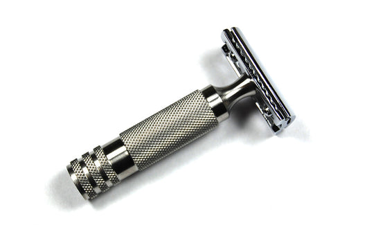 Stainless Steel Handle DE Razor (DE3P2S)