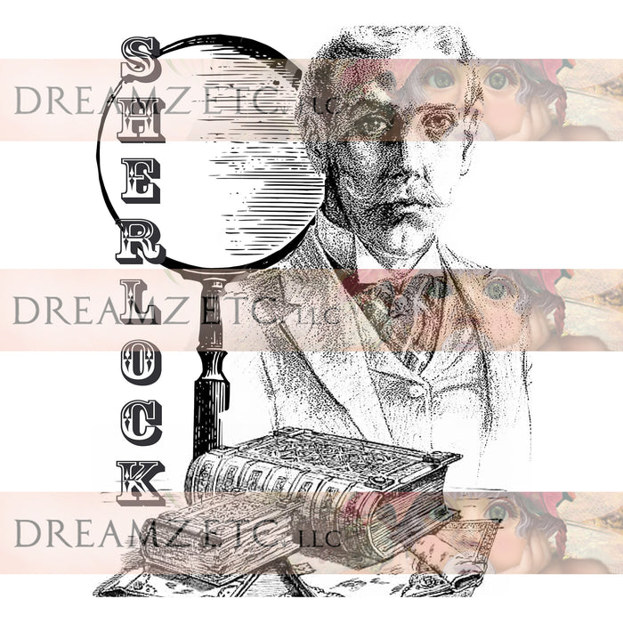 Steampunk Sherlock Digital Pack #3
