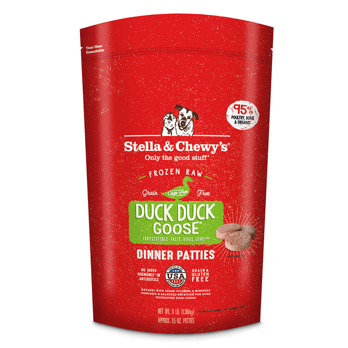 Stella & Chewy Dod Frozen Duck Patties