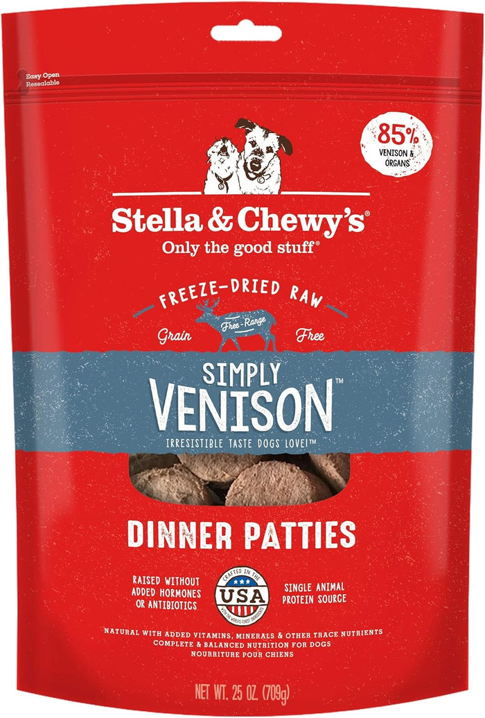Stella &Chewy Freeze-Dried Simply Venison 25oz