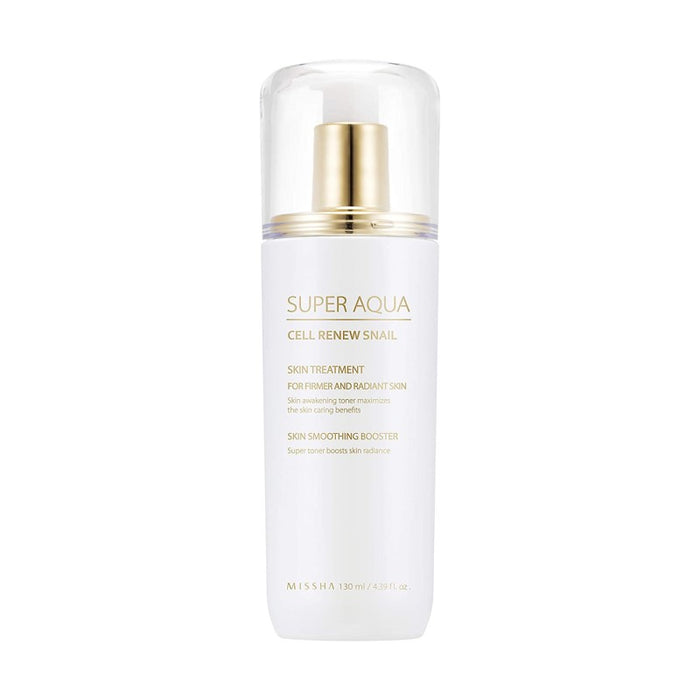 Missha Super Aqua Cell Renew Snail Skin Treatment Toner - Korean-Skincare
