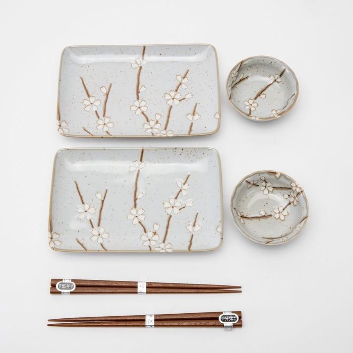 Sushi for Two Plate Set, Sakura_Lifestyle_Dining_Japanese Home
