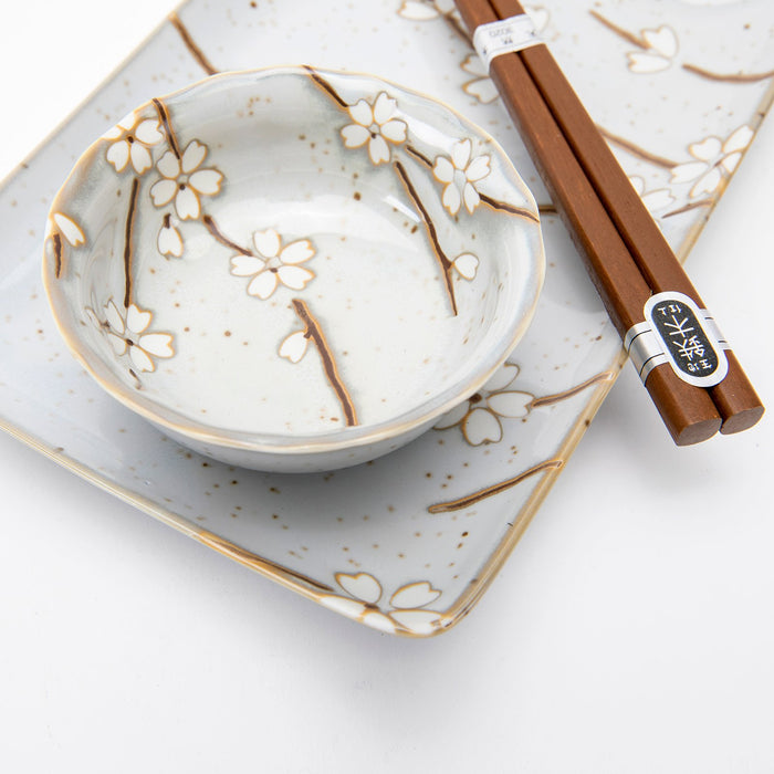 Sushi for Two Plate Set, Sakura_Lifestyle_Dining_Japanese Home_Traditional_1_2_3