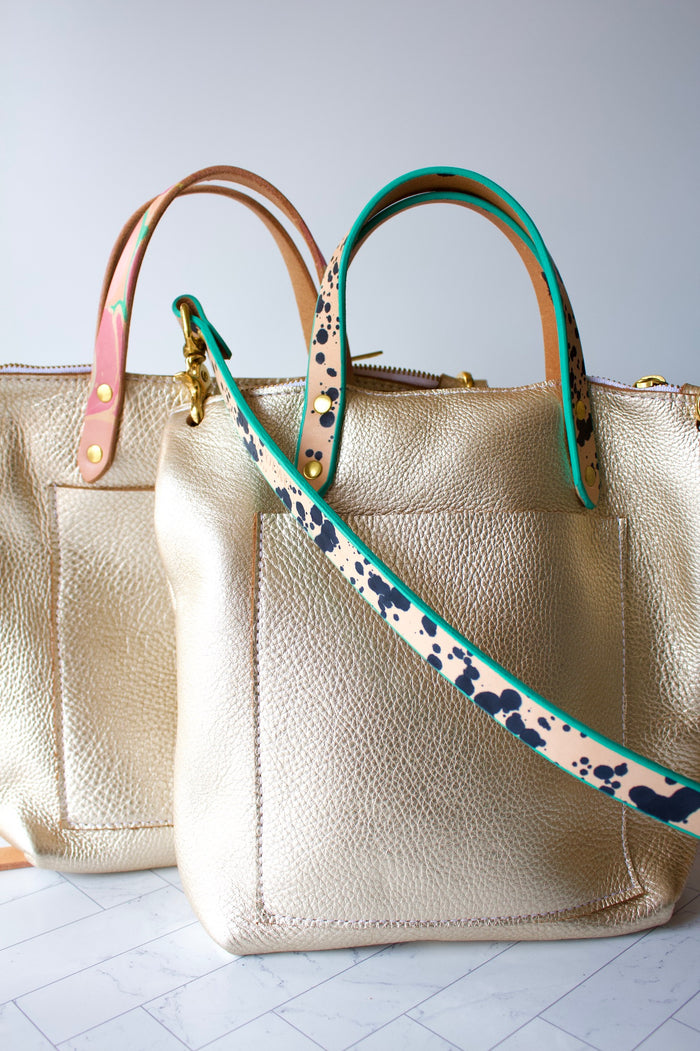 Suzi Bag in Champagne (Various Strap Colors)