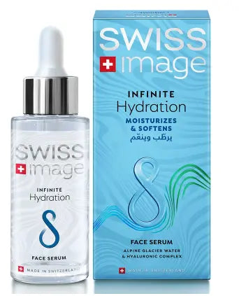 Swiss Image Infinite Hydration Moisturizing & Softening Face Serum 30ml With Free Travel Pouch Swiss Image