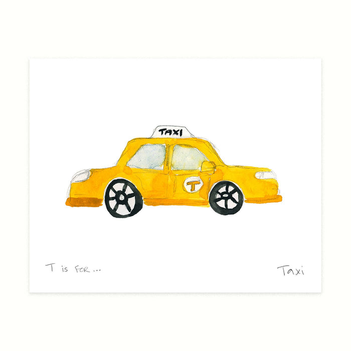 Taxi: Small Print - 8x10"