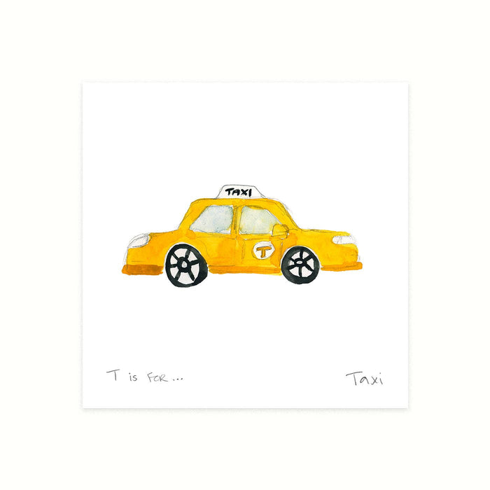Taxi: Small Print - 8x10"
