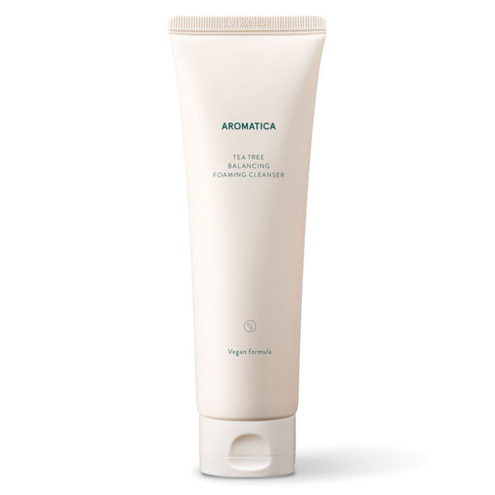 Aromatica Tea Tree Balancing Foaming Cleanser - Korean-Skincare