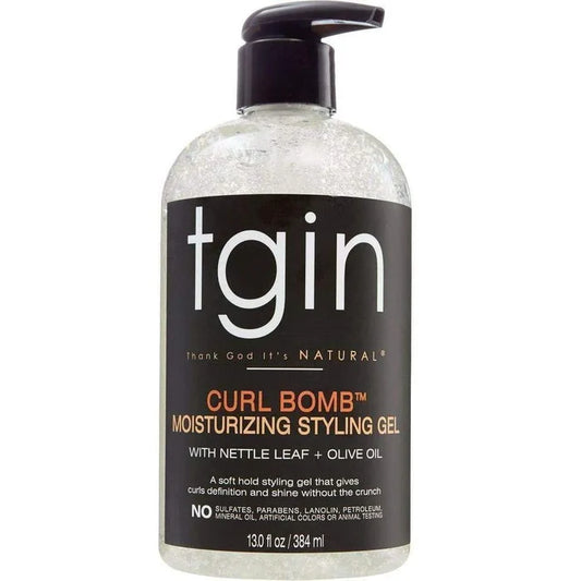 TGIN Curl Bomb Moisturising Styling Gel 13oz