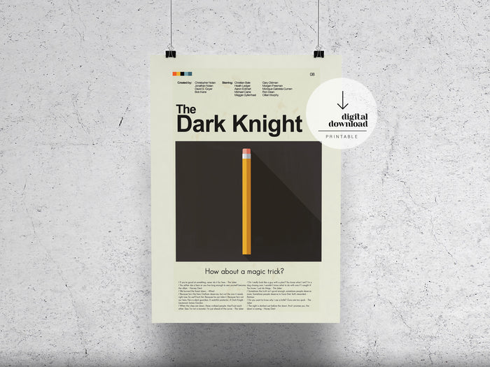 The Dark Knight | DIGITAL ARTWORK DOWNLOAD