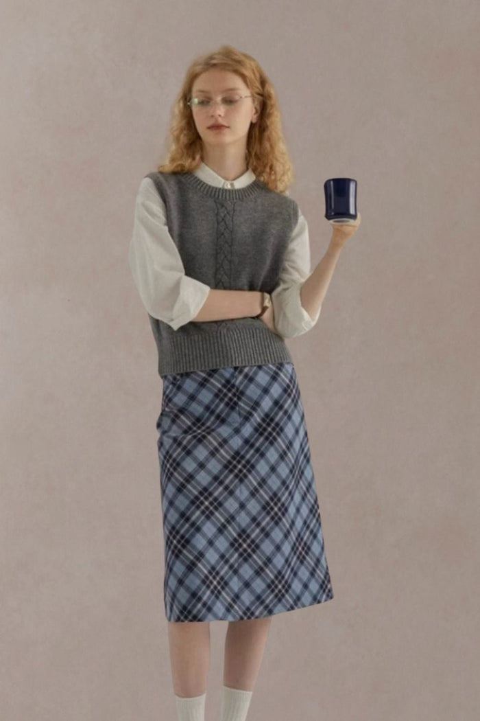 grey-knit-vest