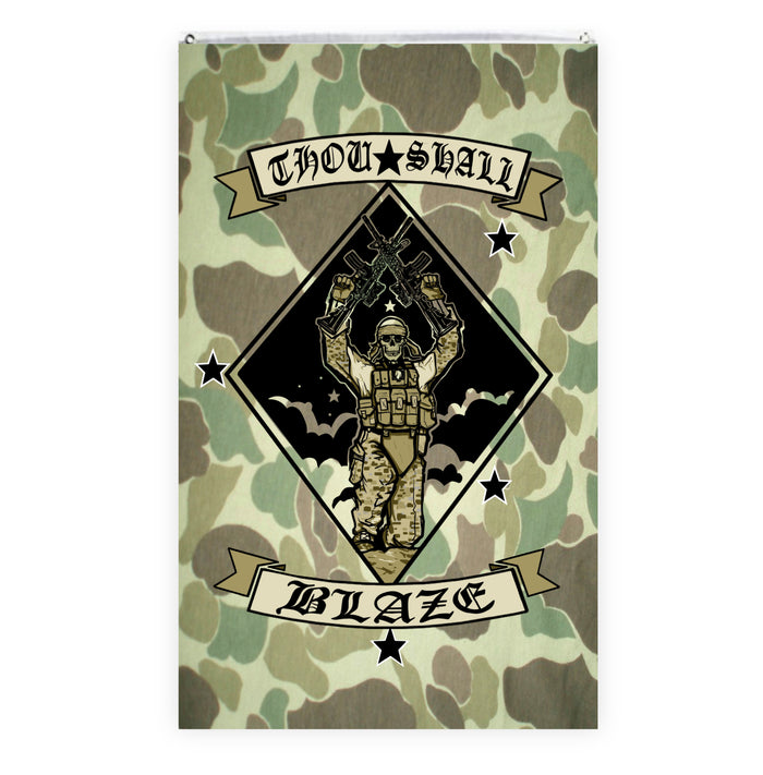 Thou Shall Blaze Flag