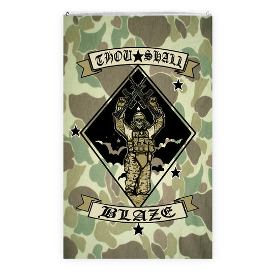Thou Shall Blaze Flag