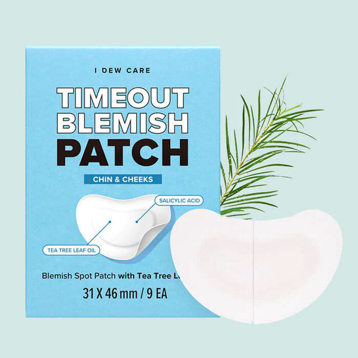 I Dew Care Timeout Blemish Patch CHIN & CHEEKS Nudie Glow Australia