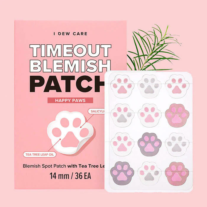 I Dew Care Timeout Blemish Patch Happy Paws Nudie Glow Australia