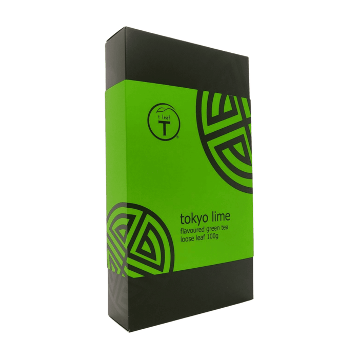 Tokyo Lime Gift Box front view | tea gift New Zealand | t leaf T