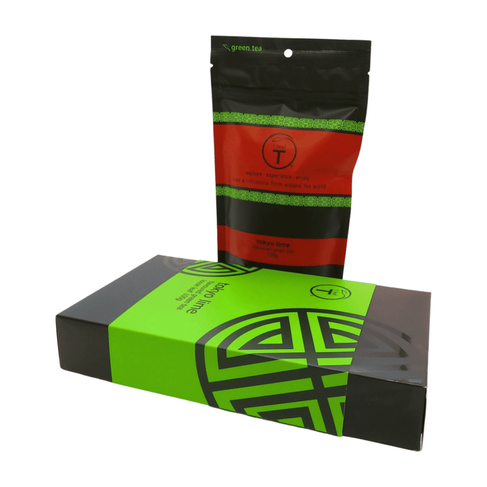 Tokyo Lime Gift Box side view | tea gift New Zealand | t leaf T