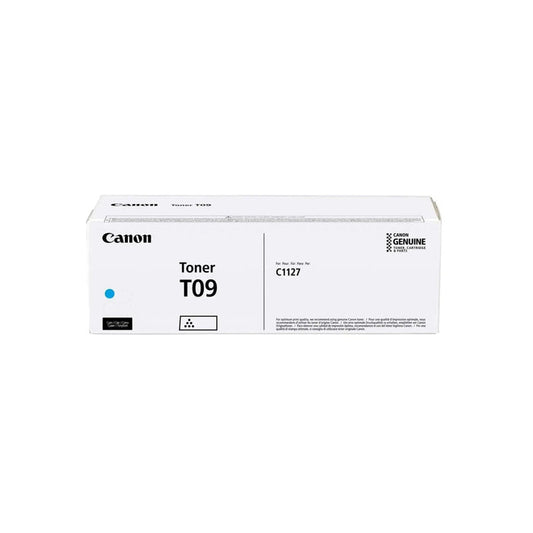 Toner Canon T09 Cyan | Para imageCLASS X MF1127C / LBP1127C / i-SENSYS X C1127i | 5,900 páginas - Panamá