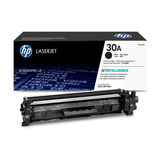 Toner HP 30A | CF230A | Para LaserJet Pro M203 / M227 | 1,600 páginas - Panamá