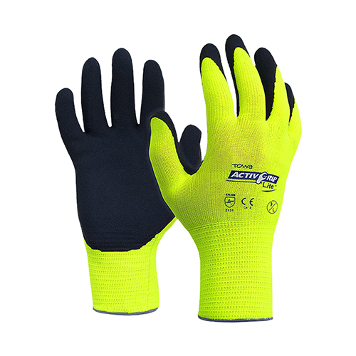 Towa Activgrip Lite Hi-Vis Gloves | 12 Pairs