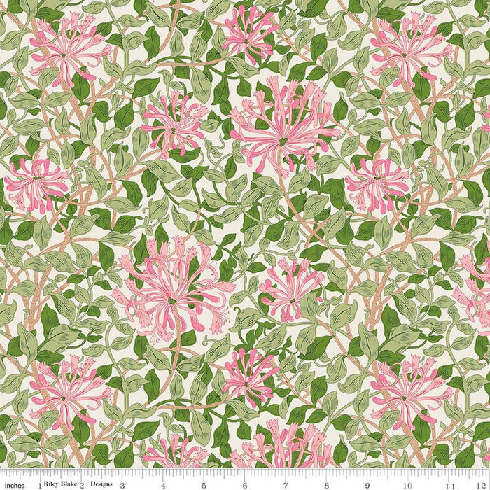 Trailing Honeysuckle (A) by Liberty Fabrics