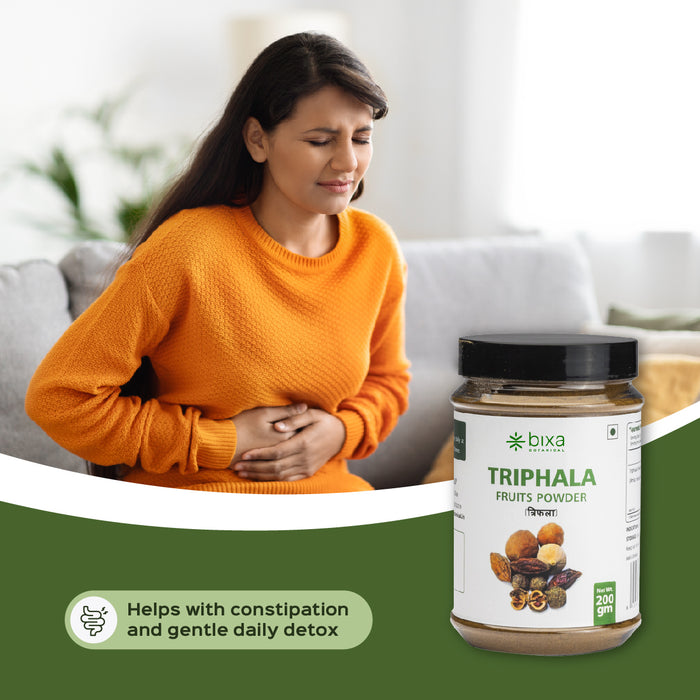Triphala Fruit Powder ( Amla + Haritaki + Bibhitaki )