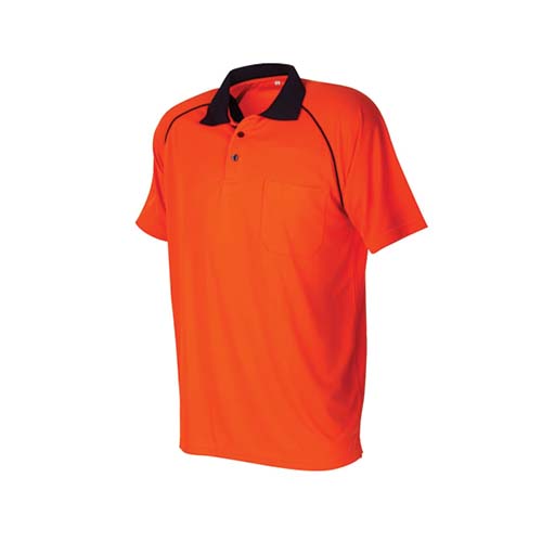 Tuffviz | Hi Vis Microfibre Polo | 1665