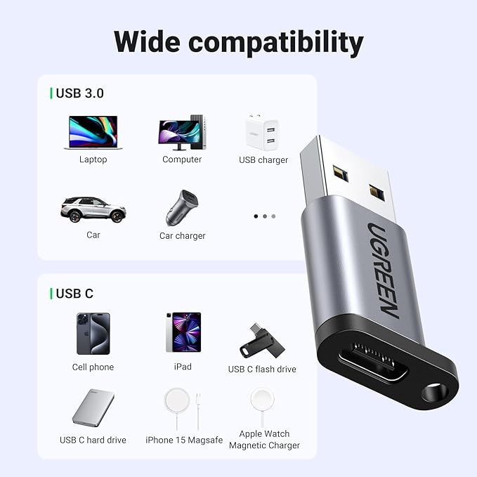 UGREEN USB 3.0 to USB-C Adapter - Image 4 - Office R Us