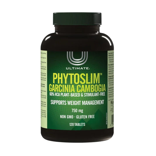Ultimate Phytoslim Garcinia Cambogia 750 mg - 120 Tablets, Herbal Supplements